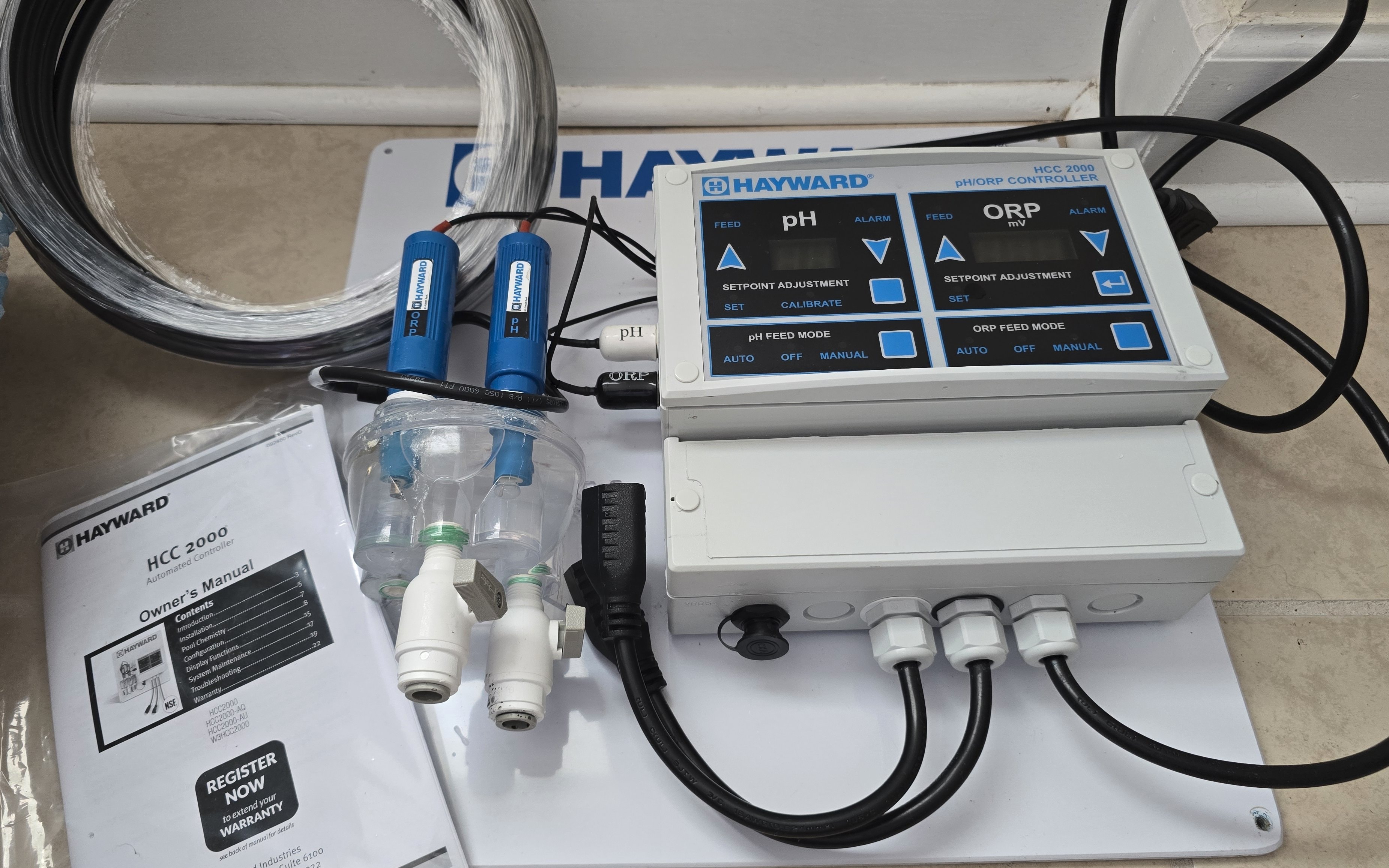 Hayward HCC2000 original box and packaging