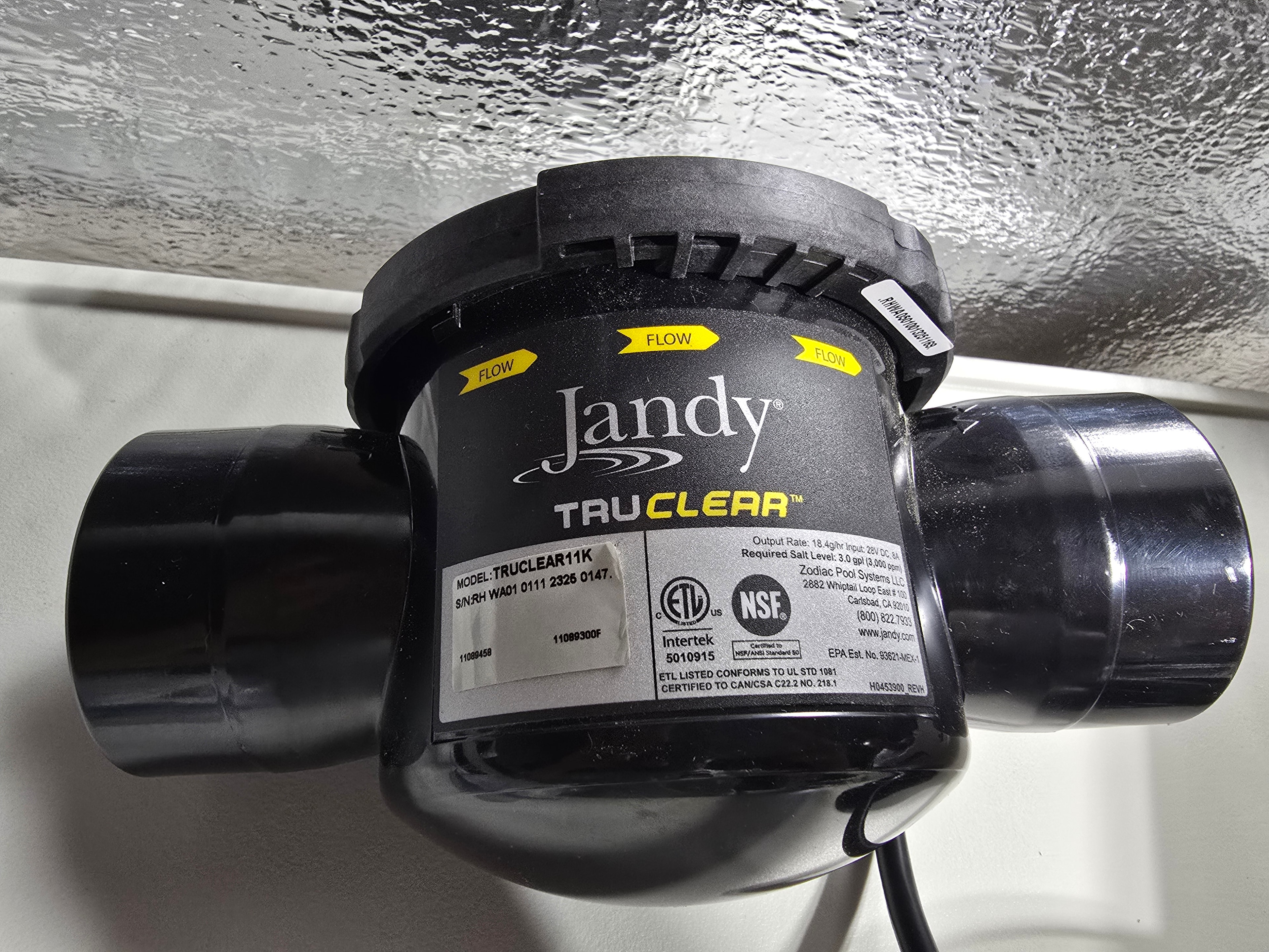 Jandy TruClear 11K Salt Cell + Housing (R0693900 / R0694000)