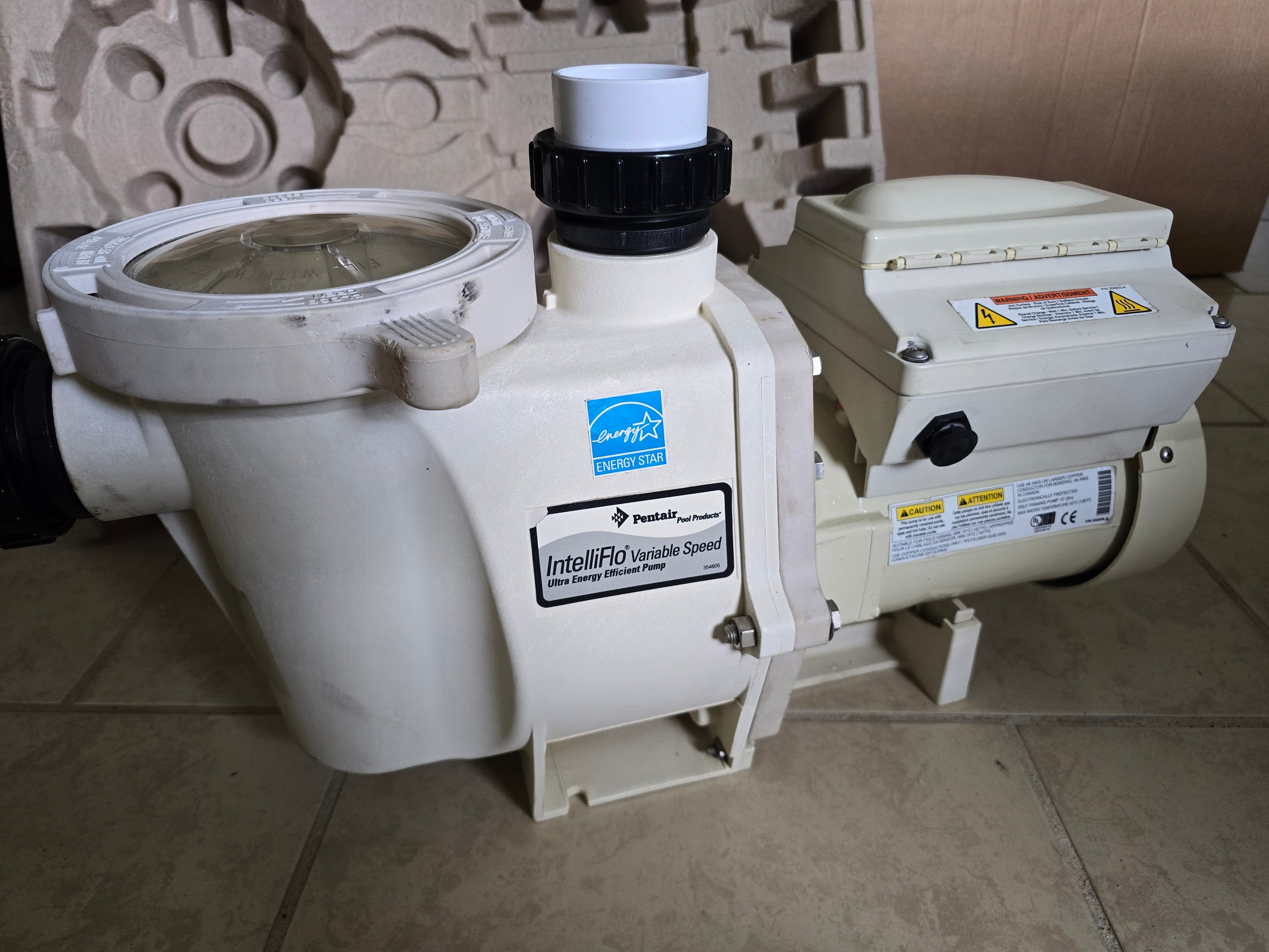 Pentair IntelliFlo VS 011018 — Renewed 3 HP (3.96 THP)