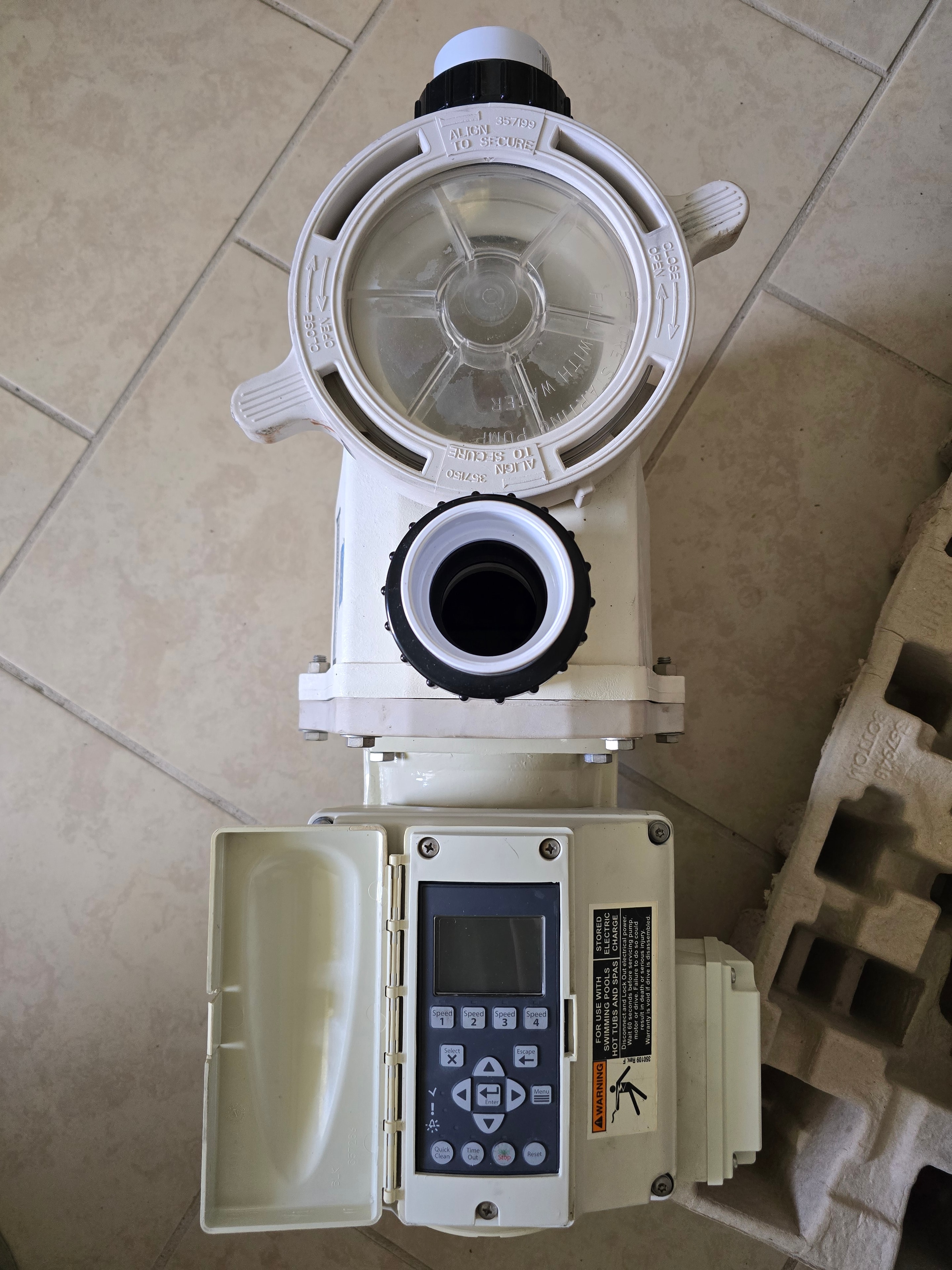 Renewed Pentair IntelliFlo VS 011018 variable-speed pool pump front view