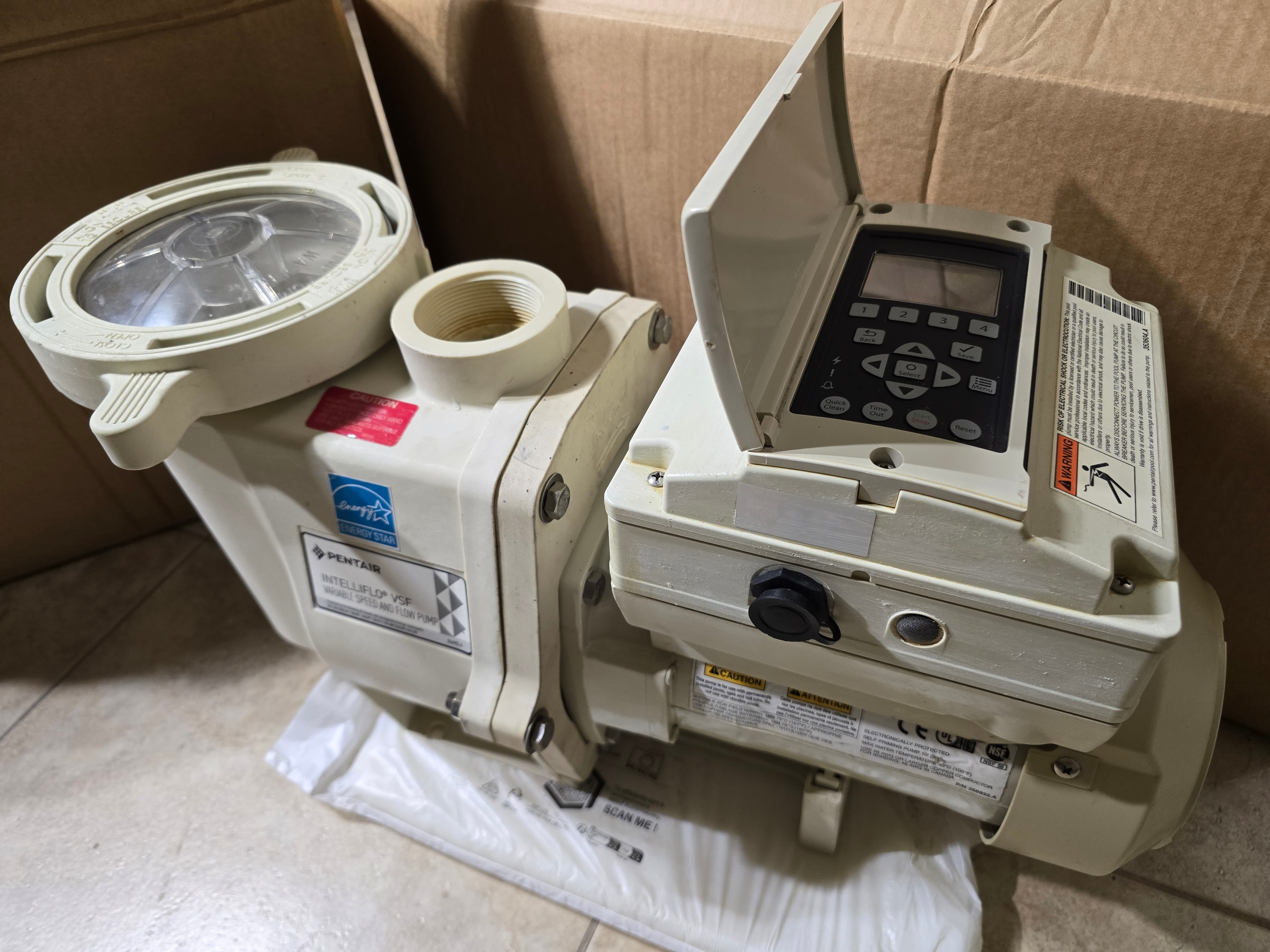 Pentair IntelliFlo VSF 011056 Variable Speed & Flow Pool Pump — Refurbished