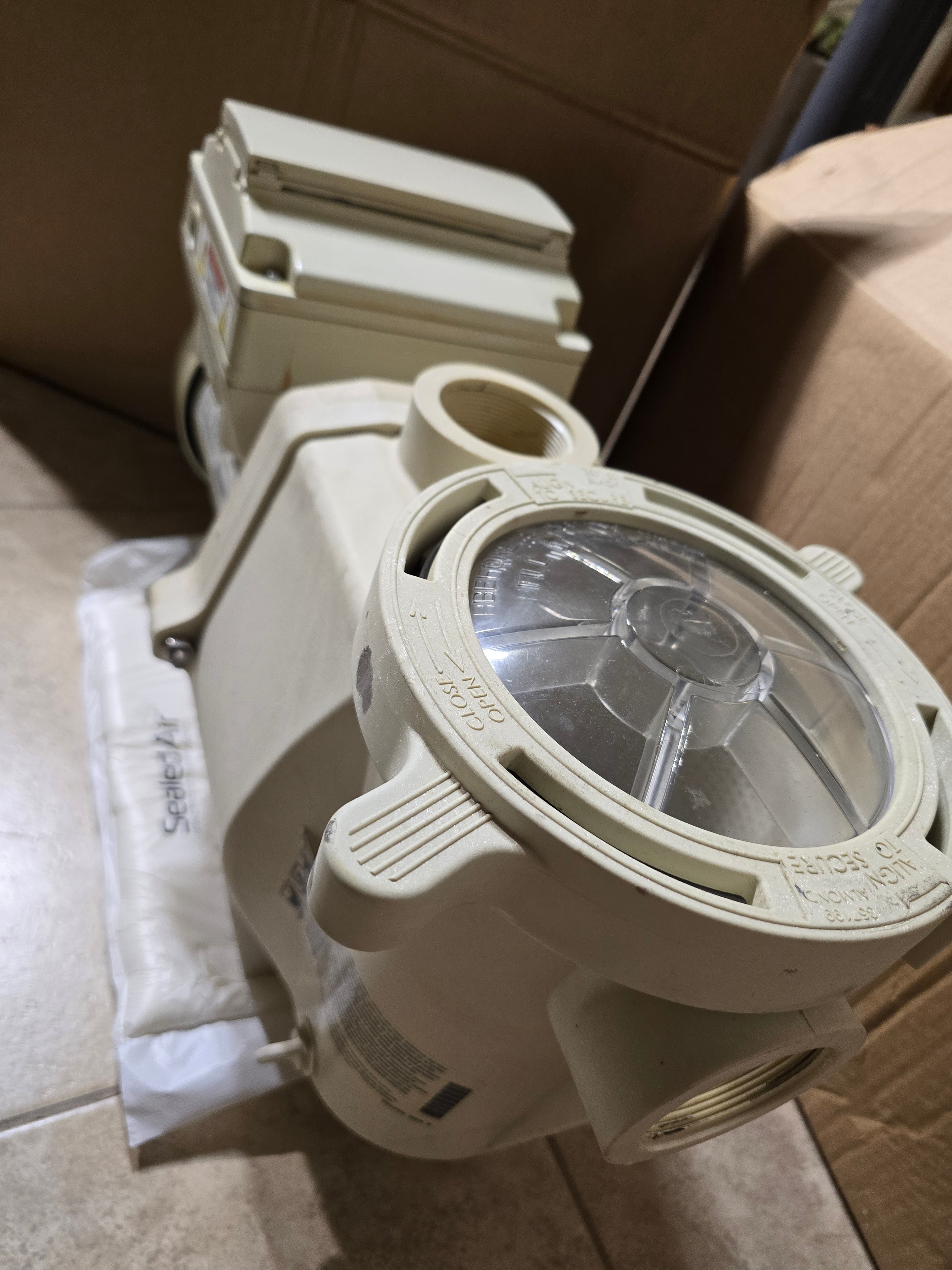 Pentair IntelliFlo VSF 011056 pool pump — front view