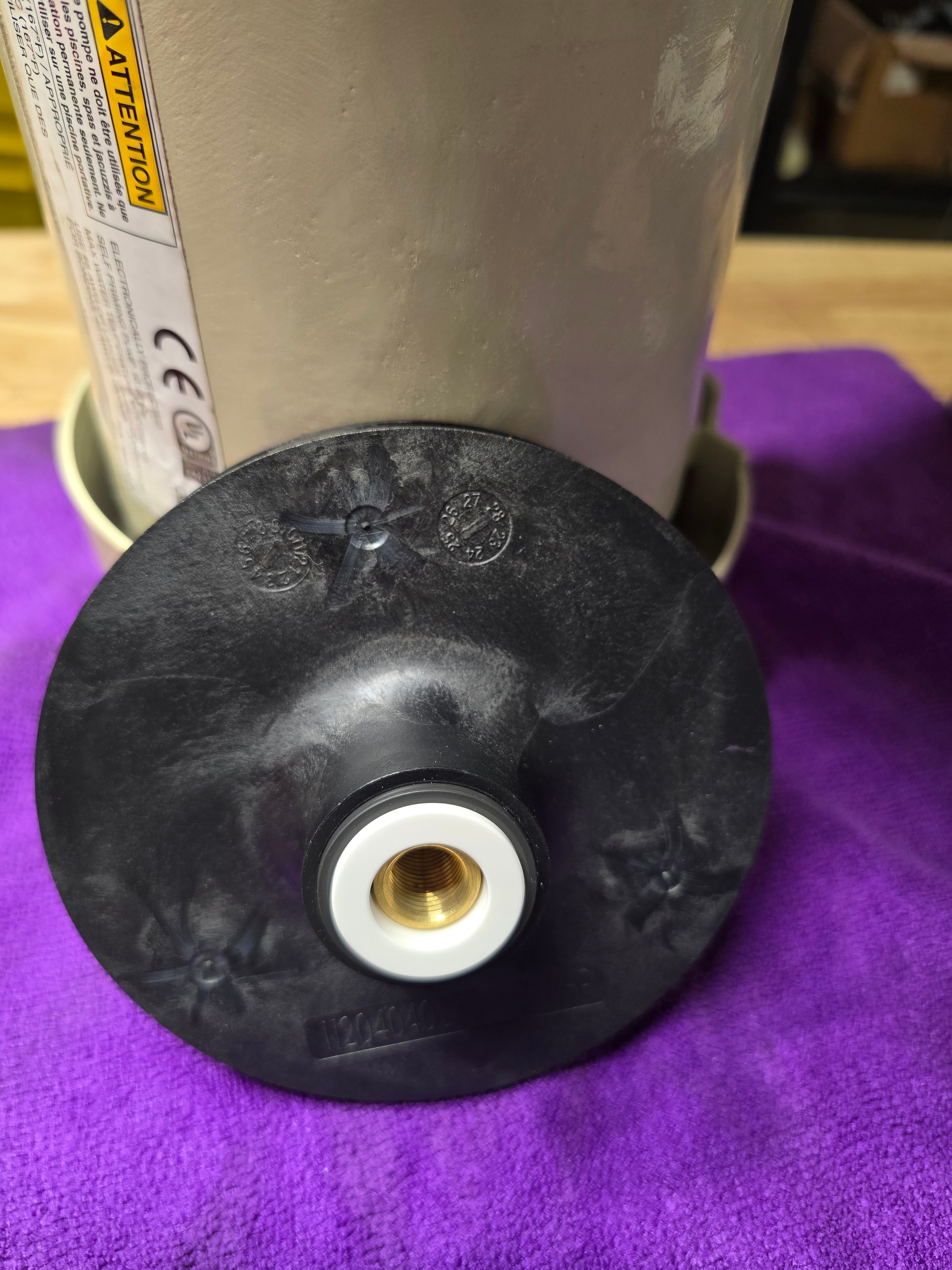 Pentair IntelliFlo VSF 011056 shaft seal end cap — premium seal detail