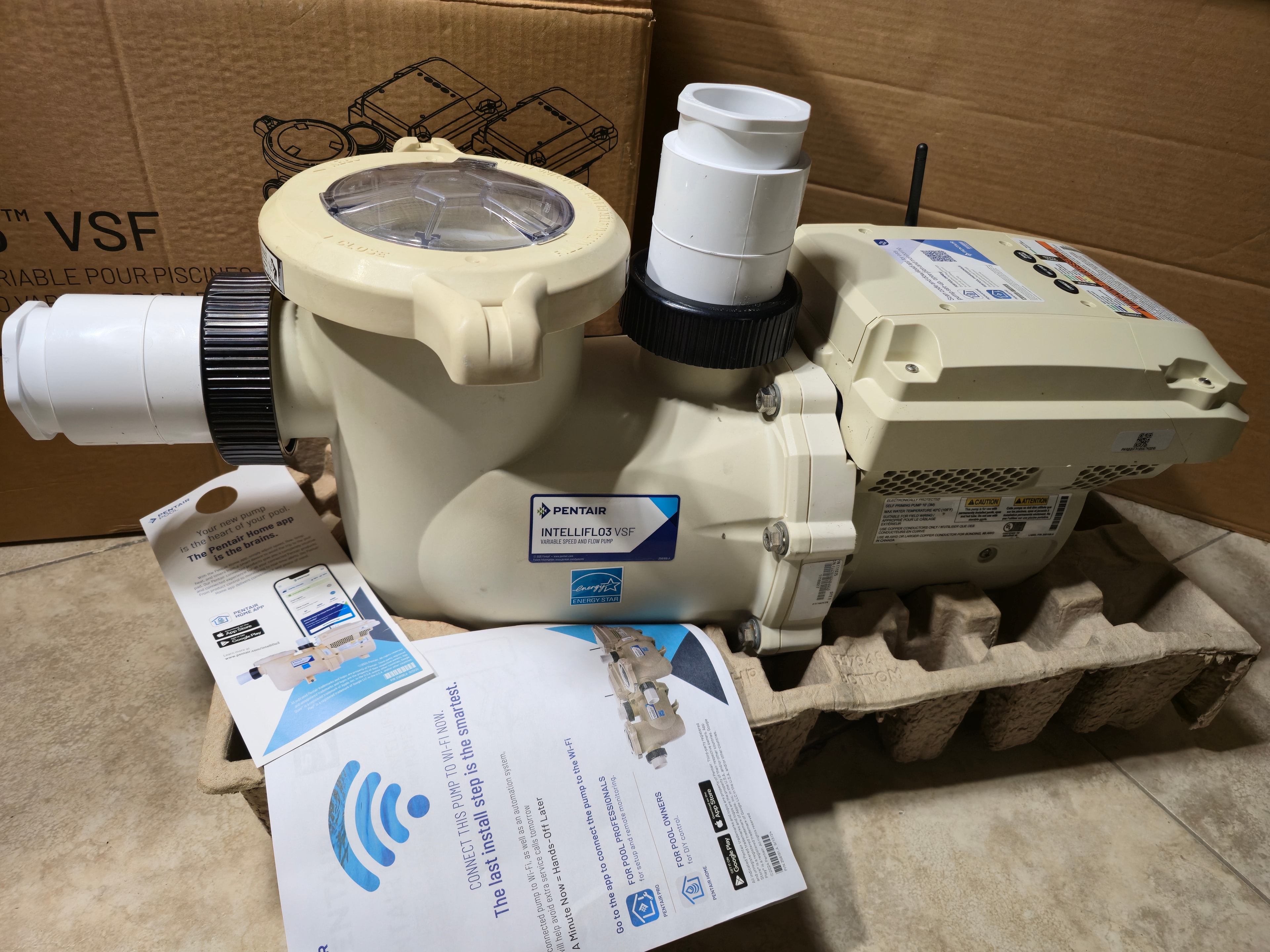 Pentair IntelliFlo3 VSF 3.0 THP Pool Pump (011076)