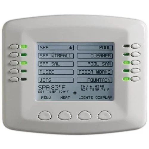 Pentair IntelliTouch 520138 indoor wired control panel display and button controls