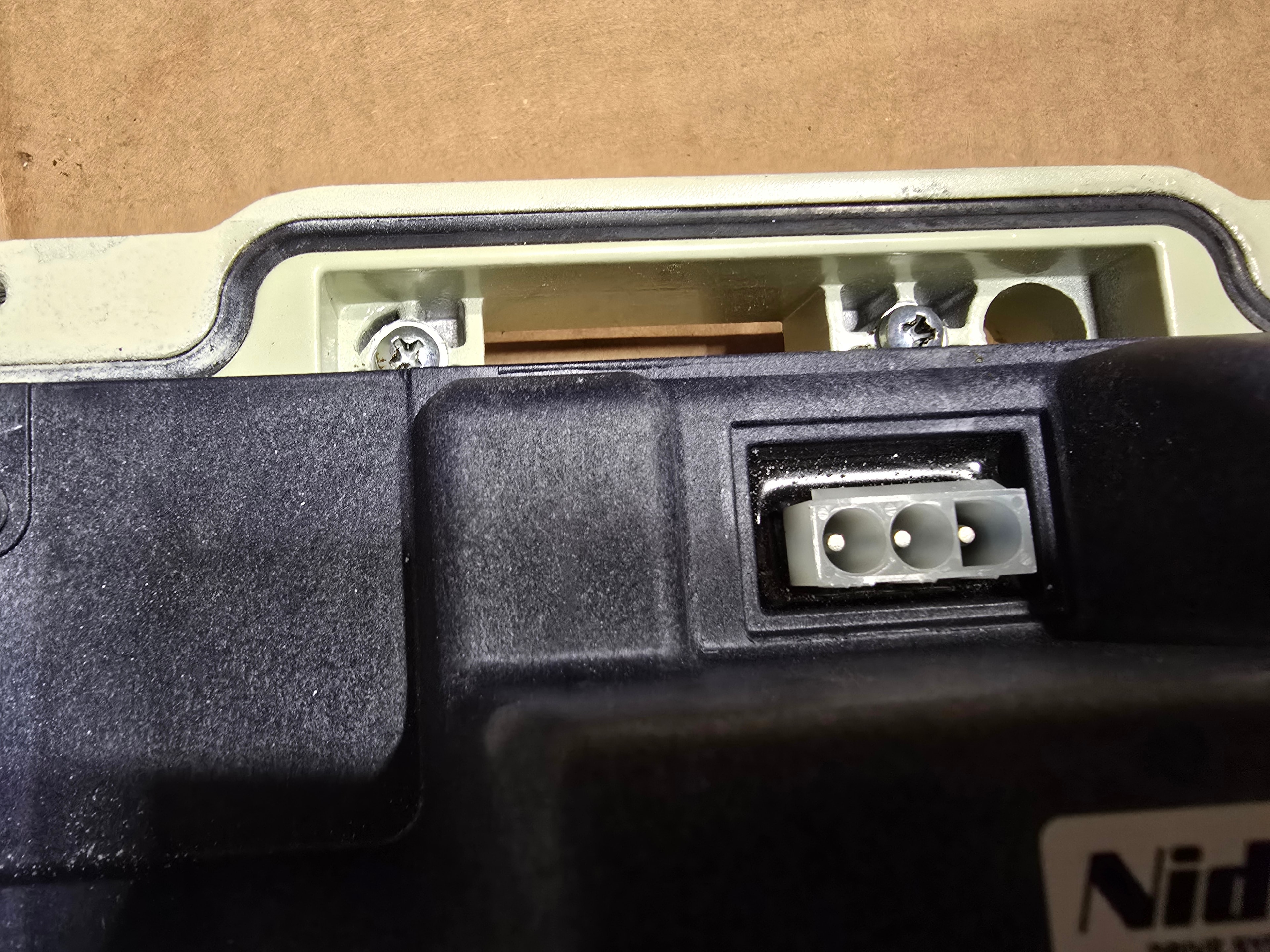 Pentair VST drive internal components — circuit board and wiring