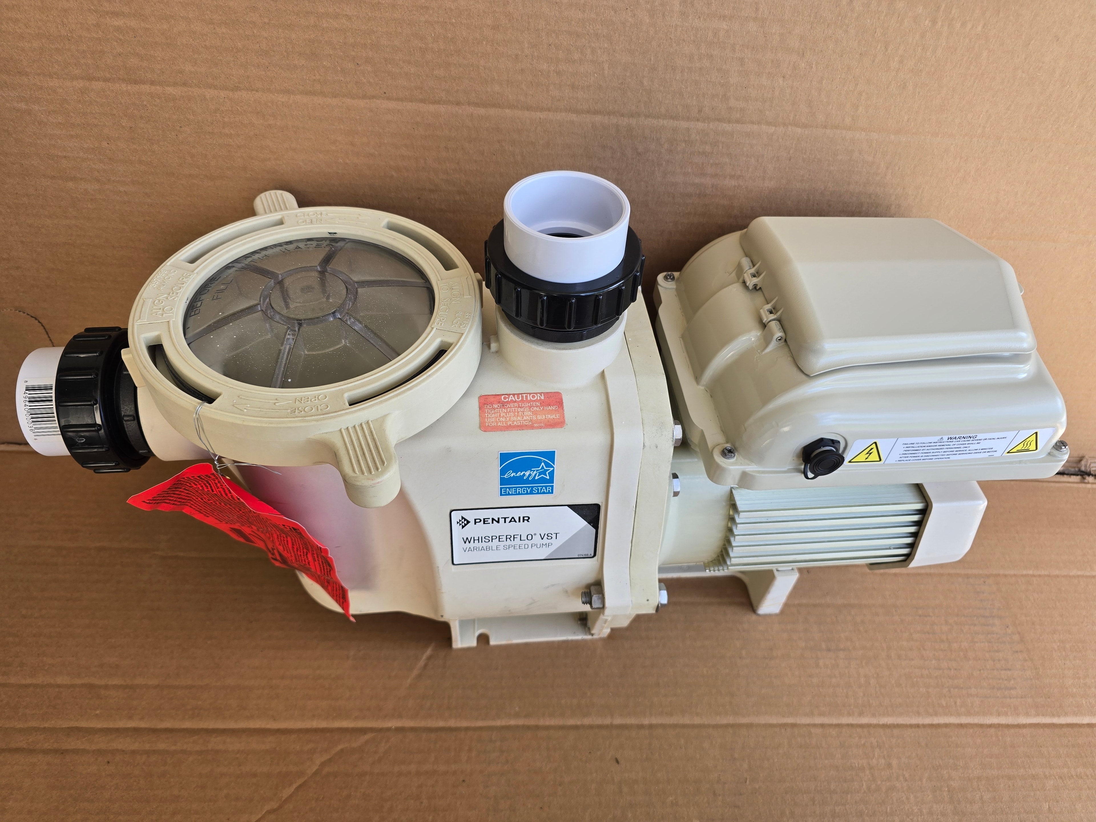 Pentair WhisperFlo VST Pool & Spa Pump (EC-011533) — Renewed